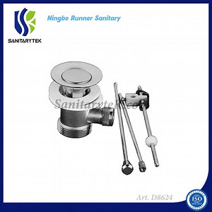 [Hot Item] Slotted Rod Operated Pop-up Basin Waste (D8624)