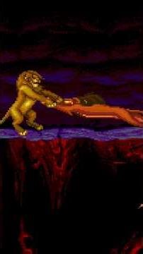 The Lion King Game Simba Defeats Scar And Reclaims Pride Rock #gaming #Lion King #retro
