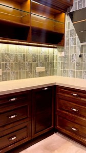 Teakwood kitchen from Studio Ebony. | Studio Ebony