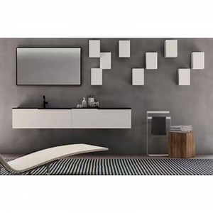 [Hot Item] Bathroom Integrated Basin Combination Hidden Hand Washing Washbasin Cabinet Wash Table Mirror Bathroom Cabinet