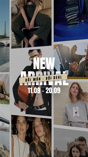 🔥GIẢM 10% - SĂN NGAY LOẠT OUTFIT MỚI NHẤT TỪ CALVIN KLEIN, ARMANI EXCHANGE. GUESS, COTTON:ON, MANGO...🔥ACFC Onine gợi ý cho nàng loạt combo thời trang cực chất, mix & match chuẩn phong cách quốc tế! https://bom.so/eDTNRy Ưu đãi hấp dẫn: ✨ Giảm 10% khi mua combo 2 sản phẩm nguyên giá! ✨ Giảm thêm 5% khi đăng ký thành viên / hạng thẻ member 🚛 Freeship toàn quốc cho đơn từ 2 triệu 💳 Trả góp 0% cho hóa đơn từ 2 triệu ⏰ Chỉ từ 11.09 – 20.09 👉 Đừng bỏ lỡ – Sở hữu ngay outfit hot nhất mùa này! *Lư