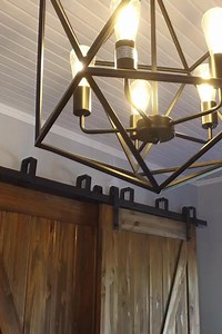 Utilize every inch of your room with double track barn door hardware. Learn how to create a functional and stylish solution for your home. Learn more: https://bit.ly/dbletrack | The Barn Door Hardware Store