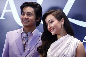 Adu Akting Bareng Arbani Yasiz di Film Azzamine, Megan Domani: Ini Impian Aku! : Okezone Celebrity
