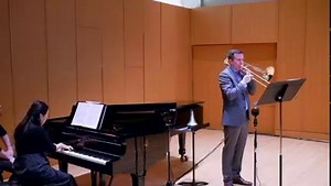 Enjoy this beautiful clip of Erich Korngold’s aria ‘Glück, das mir verblieb’ performed by trombonist David Binder (David Binder - Trombone) of the Detroit Symphony Orchestra, collaborating with his wife, Tiffany Binder. | Bach Brass
