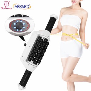 [Hot Item] Hand Held Electric Roller Massager Shoulder Cervical Spine Waist and Back Legs Vibrating Multifunctional Full Body Meridians