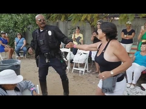 Cop Becomes the Life of the Party With His Impressive Salsa Dancing