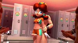 mario (series), mario strikers, super mario bros., princess daisy, onmodel3d - Rule 34 World