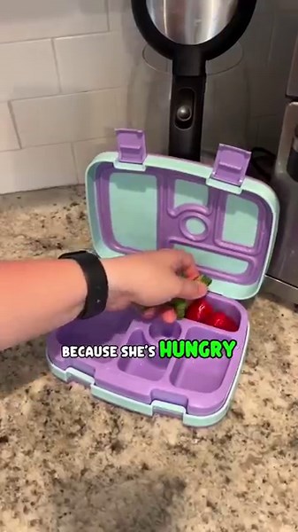 she eats when she’s hungry🍌🍞🥒🍚🥩 #wmkeiad #kideating #kidbreakfast #kidlunch #kiddinner #kidfood