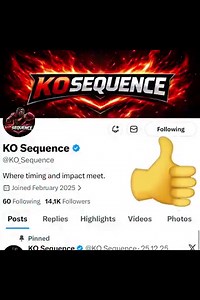 KO Sequence (@KO_Sequence) on X
