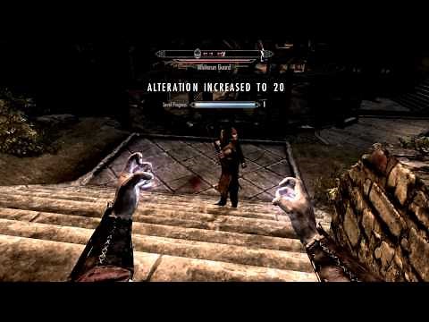 Skyrim Forbidden Magic mod gameplay