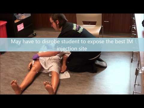 Glucagon Administration skills training video