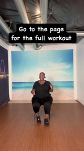 12K views · 311 reactions | Go to the page for the full Chair Workout. Chair Workouts can be done at home, at the office, even outside. Chair Workouts are knee and joint friendly. Chair Workouts are also good for people who have knee and joint complications. #noexcuses #chairworkout #chairexcercises #lowimpactworkout #mobilityexercises #SitAndGetFit #lowimpactexercises #lowimpactworkouts | Thick Chick Fitness | Facebook