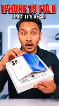 iPhone 19 Unboxing 🔥 First Look 😱 | Apple New Launch 2026 #shorts #nextuniverz