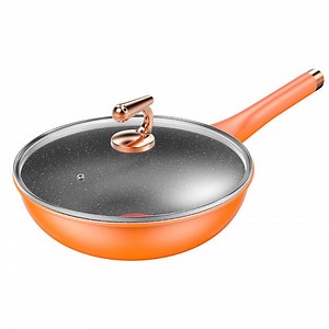 [Hot Item] Saute Nonstick Woks and Stir-Fry Pans with Cover for Men and Women