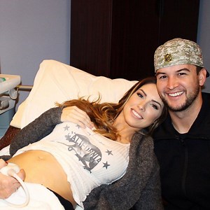 Katherine Webb Shares Sweet Photo from ''Super Fun'' Bengals-Themed Baby Shower