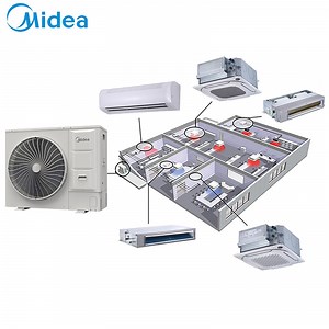 [Hot Item] Midea V8 Climatiseur Super Anti-Interference Capability 12kw Mini Split Unit Inverter AC Air Conditional Central for Villas