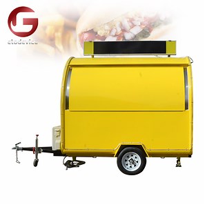 [Hot Item] Small BBQ Food Trailer Australia with Milk Shake Machine