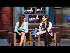 Pamela Silva Conde and Bárbara Bermudo 2012/01/26 Primer Impacto HD