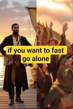 If you want to go fast.. If you want to go far.. - African Proverb Explained | #shorts #proverbs