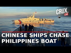 LIVE | Chinese Vessels Collide During Philippine Boat Chase | South China Sea | Xi Jinping | Marcos