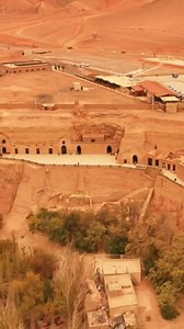 A gem in the treasure trove of Chinese cave art! The Bezeklik Thousand Buddha Caves in Xinjiang feature stunning murals primarily from Han Buddhism, alongside precious Manichaean murals, showcasing the rich blend of cultures in the region! #ADateWithChina #Xinjiang | China Culture