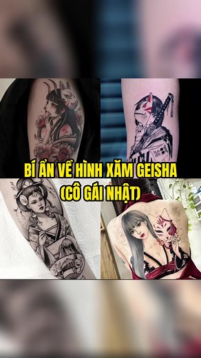 Bí ẩn về hình xăm cô gái Nhật #tattoo #xamhinhnghethuat #tattoodesignideas #hìnhxămđẹp #tattoochicano #hìnhxămđẹpchonữ #hinhxamdep #thietkehinhxam #xam #cogainhat