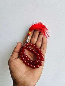 Natural Red Carnelian 33 Bead Tasbeeh | Islamic Prayer Beads | Genuine Gemstone Misbaha | Eid Gift for Men & Women | Dhikr Meditation Beads - Etsy Canada