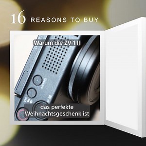 1.3K views · 22 reactions | Türchen Nummer 16❄⛄ Warum die ZV-1 II...