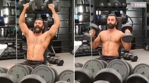 Beast MODE on! Ranbir Kapoor's video lifting heavy weights for 'Animal' goes viral- WATCH IT Your ultimate source for the latest in entertainment, ETimes is now on WhatsApp. FOLLOW NOW: [https://toi.in/TOIETimes]. | ETimes | Facebook