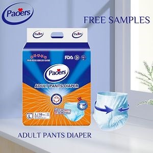 [Hot Item] Free Sample Wholesale Cheap Super Thick Elderly Nappies Ladies Incontinence Adult Diaper Pants Disposable Pull up Panties