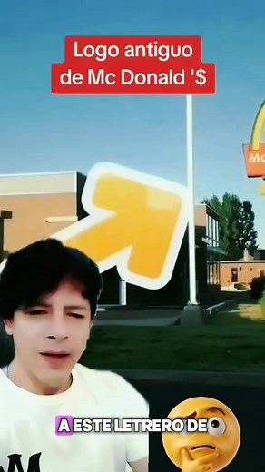 El logo antiguos de #mcd#mcdonald #SabiasQue #reelsvideoシ #fbreelsfypシ゚viral #satisfying #comidarapida | El curioso
