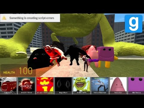 THE CHASING (I just don't know what to name this video) OF NEXTBOTS | Garry's mod