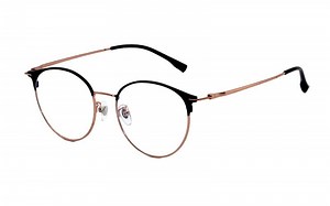 [Hot Item] Deep Retro Simple Women Tiny Titanium Temperament Reading Computer Optical Frames