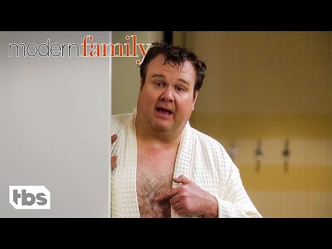 Jay and Cam Have an Awkward Encounter in the Locker Room (Clip) | Modern Family | TBS
