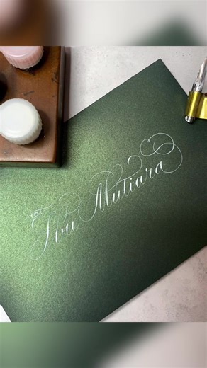 Envelope calligraphy #calligraphy #kaligrafi #kaligrafiindonesia #tutorialkaligrafi #calligraphytutorial #lettering #copperplate #copperplatecalligraphy #letteringtutorial #letteringindonesia #calligraphyindonesia #fyp #fypシ #viral #viralvideo #viraltiktok #gamacalligraphy