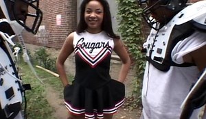 black cheerleader gangbang 1 cd1