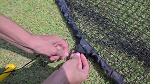 Baseball Batting Cage Net - Batting Cages for Backyard 22x12x8ft Portable Baseball and Softball Batting Cages, Zipper Door with Pitching Machine Hole for Backyard Batting Training