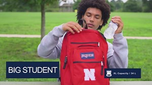 JanSport NCAA Officially Licensed Backpack, Purdue Boilermakers, Right Pack with Padded 15-Inch Laptop Sleeve, Spacious Computer Bag, Durable Daypack with Bottle Pocket & Haul Handle, Black