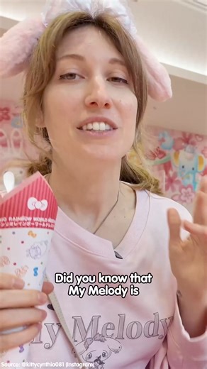 2.8K views · 102 reactions | My Melody fans! Did you know these FUN FACTS about this Sanrio cutie?!  #mymelody #sanrio #mymelodylover #mymelodycollection #mymelodystuff #sanriocharacters #sanriolover | Kawaii Box | Facebook