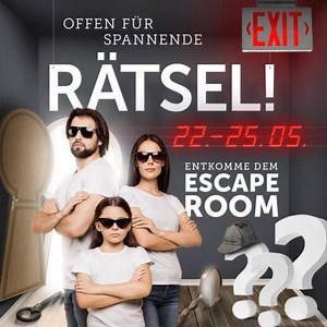 Rätselfans aufgepasst 🕵🏼‍♀️ Habt ihr euch schon für unser Escape Room Event angemeldet❓Alle Informationen erhaltet ihr in der Veranstaltung ▶️ Escape Room Event im Kaufpark Dresden oder ihr schreibt uns zur Anmeldung einfach eine Nachricht :) 💬 | Kaufpark Dresden