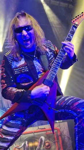 5.3K views · 579 reactions | Welcome to the Milan highlight reel- of course we had to show some love to our co-headliners in Gloryhammer! If you watch carefully, you can even see our backstage routine before every show  Bonus points if you can name the song we're singing! Video by: Daniel Szabo, Jan Carlsson, Markus Lempsch | Beast In Black | Facebook