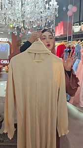 Most Beautifull Dubai Crape Abaya in the shade "Cream Golden" 😍 Available Now.... 🔥 #dubaiAbaya #UAEAbaya #Exclusive #HajjCollection #premiumquality | Premium Abaya