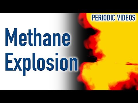 Methane Explosion (SLOW MOTION) - Periodic Table of Videos