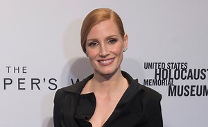 Jessica Chastain Wears Little, Black Dress to ‘Zookeeper’s Wife’ Special Screening in Washington, DC