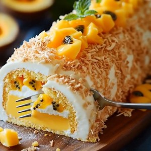 14K views · 55 reactions | Bûche Mangue – Passion – Coco “Tropicale...