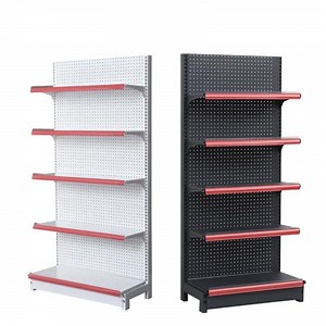 [Hot Item] Multi-Layer Metal Grocery Shelves Store Rack Retail Display Shelving
