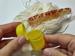 The Cutest Little Yarn Dog - EASY! 🐶 🐕DIY | Knitting Hobby