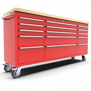 [Hot Item] 72 Inch Heavy Duty Stainless Steel Trolley Tool Chest Tool Cabinet