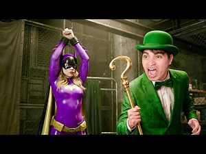 BATGIRL IN RED ROOM - Superheroine Fight | Rocky Jackson