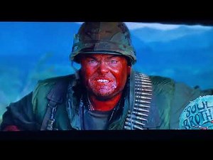 Tropic Thunder Directors Cut - 1st Battle Scene with subtitles